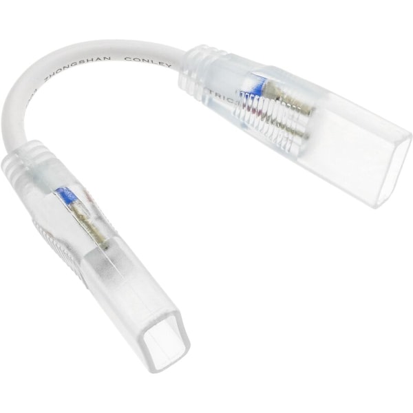 Connector med kabel til LED Neon Flex LNF 2-polet 16x8mm 16cm