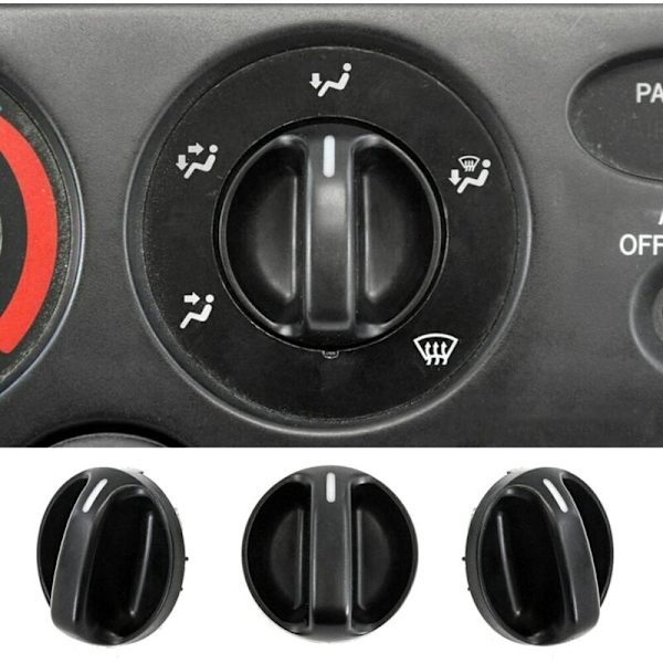Fits - Truck 2000-2006 Temperaturreguleringsknapper Varme Knapper A/C Blæser Klimaanlæg Sæt 3 55905-0C010