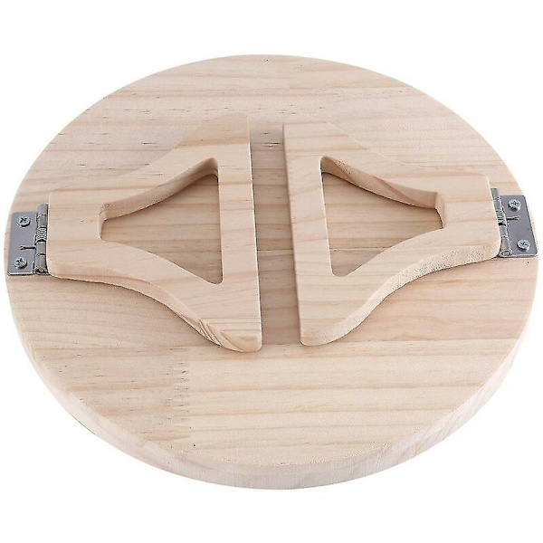 Soffa Arm Clip Table, Naturligt Trä Soffa Armstöd Clip Bricka Bord Soffa Soffbord Armstöd Organizer, R