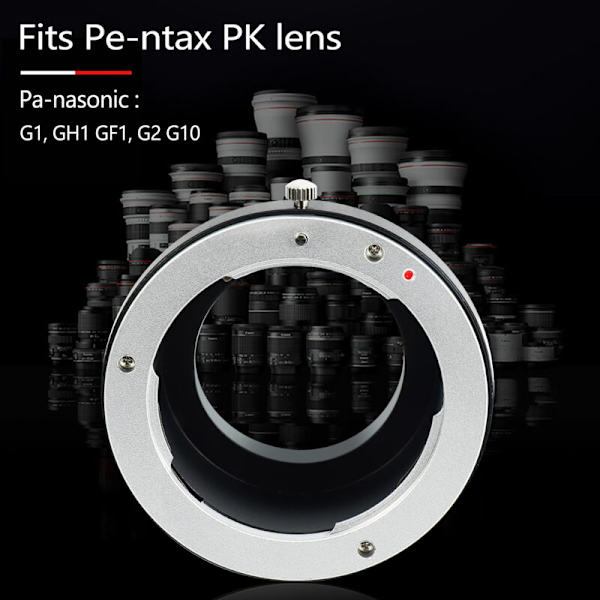 Pk-/3 Pk-objektiiviadapteri Micro-Type 4/3 M43 kamerarungolle -D E-M5 E-PM2 E-PL5 GX1 GX7 Gf5 G5 G3