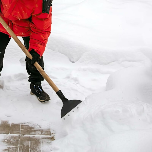 Hage Spade, Multifunksjonell Rengjøringsspade, Hageverktøy, Hagehakk, for Luking Rengjøring Isspade Snørydding