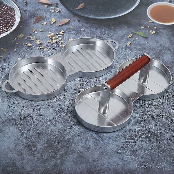 Non-Stick Hamburger Form Hamburger Presse Køkken Kød til Burger Form Maker Gadget Maskine - a