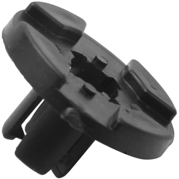 90 st 8 mm håldiameter svarta plastnitbultar