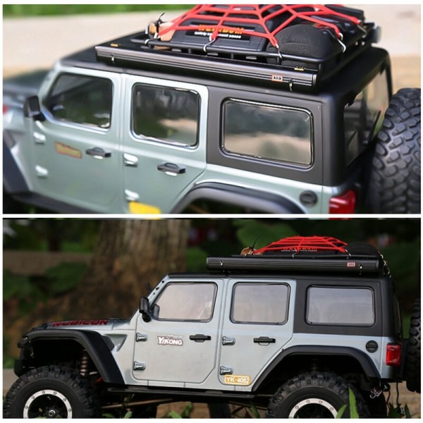Bilsidostaksskydd Solskydd för bil på 1/10 RC AXIAL SCX10 TRX4