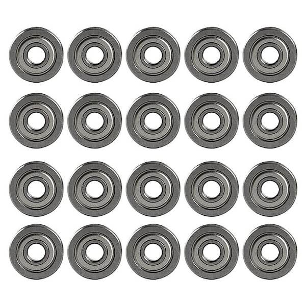 20 stk. Ekstruder U-spor Trinse Kugleleje U604ZZ til -10 -3 Tilbehør 3D Printer 4 X 13 4Mm