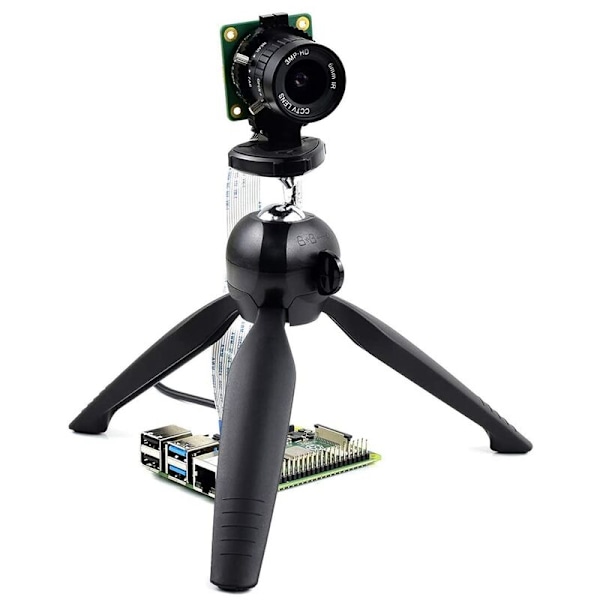 Mini bærbar stativ 360° rotation til kameraer som Hq Cm-Stereo-Vision-Board kamera