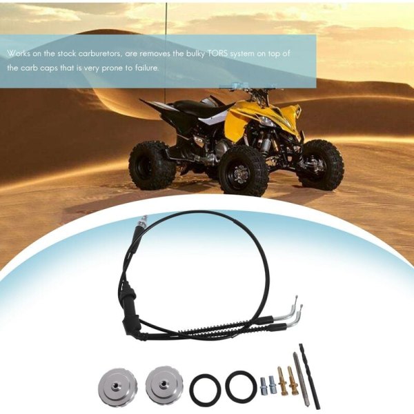 Tors Delete Removal Kit til Banshee Throttle Cable Caps Idle Screws