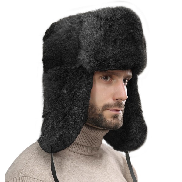 Män Dam Faux Fur Catcher Hat Vindtät rysk hatt