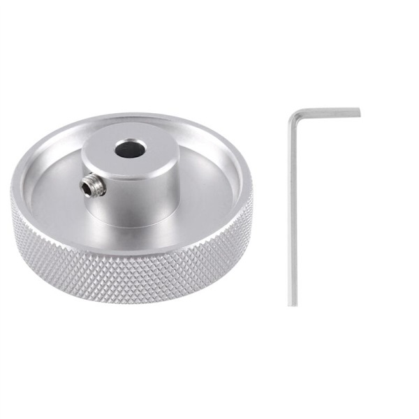 Diameter 50Mmx6Mm Industriel Aluminiumslegering Måle Encoder Meter Hjul til Encoder Tilbehør Encoder Hjul