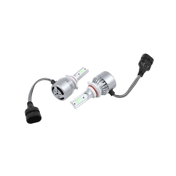 2 kpl sarjan LED-ajovalopolttimot 9006/HB4 8000K Auton ajovalot 72W Muunnossarjat Auto Sumuvalot