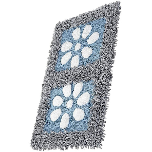 50X80 Cm Fluffy Badeværelse Gulvtæppe til Soveværelse Tæppe Blødt Kronbladstæppe til Stue Bomuld Chenille Skridsikker Dørmåtte