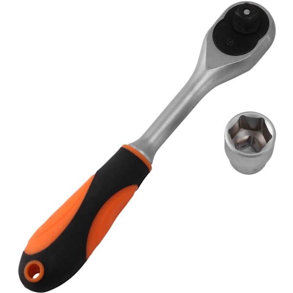 FINDER 11-delad momentnyckelhylsa-set med sexkantuttag, kromvanadiumstål, garagehandverktyg, bilreparation, 3/8