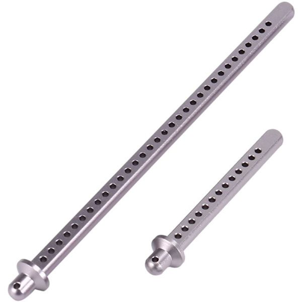 Hull Column Metal Extended Body Posts for 1/10 RC Crawler Car Axial SCX10 II 90046 90047 Upgrade Parts