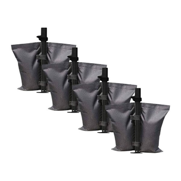 4-pack Industriella Sandvikter, Dubbla Fickvikter, Benvikter för Skuggält, Parasoll, Viktad Trampolin
