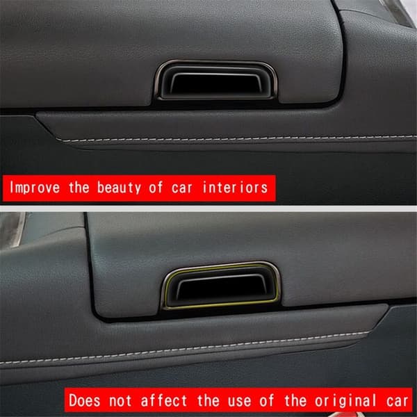 Til ALPHARD/VELLFIRE 40 Serie 2023+ Bil Armlæn Switch Box Trim Patch Interiør Tilbehør, A