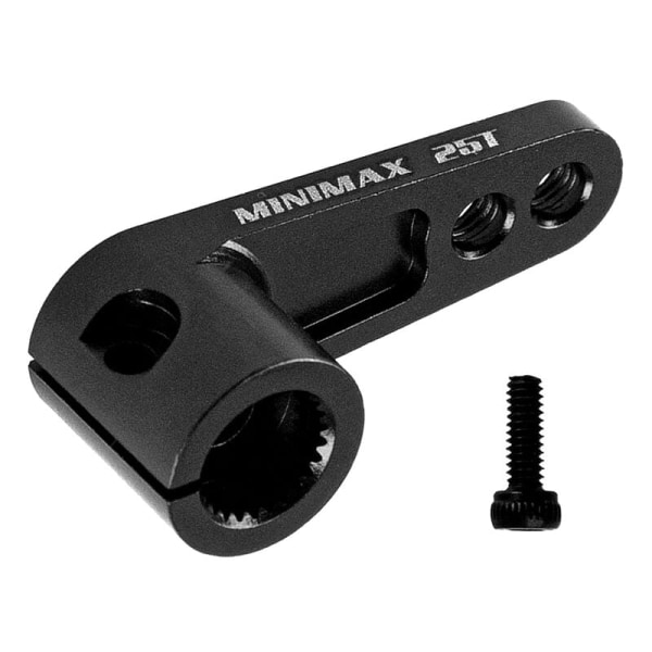 2 stk. 25T Servo Horn Servo Arm Kompatibel med Futaba Savox Servo for 1/8 1/10 RC Off-Road Drift Car, 2