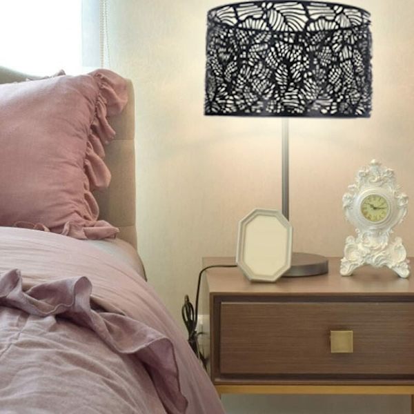 Moderne lampe skjerm i enkel stil for hjemmedekorasjon, passer til E14 E27 pærer