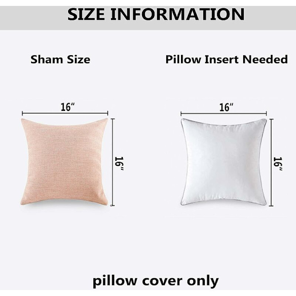 Ryggstödspåslakan 2-pack Dekorativa Randiga Corduroy Rektangulära Kuddfodral Avlånga Kuddfodral för Soffa - 16 x 16 tum Baby Blå