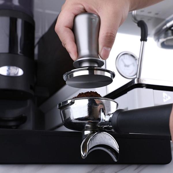 Konstant tryk kaffemåler 51MM Espresso Distributor Styrke Rustfrit stål Pulver Hammer Kaffe Værktøjer