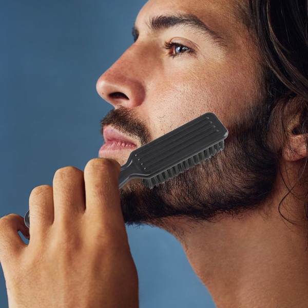 2-pack blekande borste, rengöringsmedel för frisörer - Nagel- och skäggtrimmer Verktyg för rengöringsborste för frisörer
