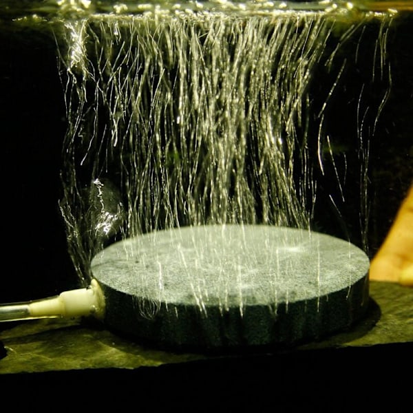 Luftstensskiva Aerator Diffusor Syre Hydroponisk för Akvarium Fisktank