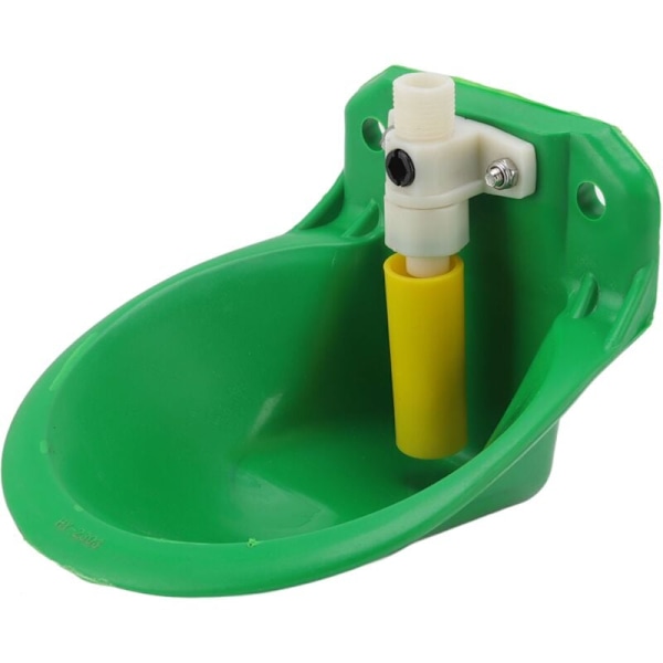 Automatisk vannskål for husdyr med justerbar vannmengde, 1L vanntank, plast, for gris, ku, sau