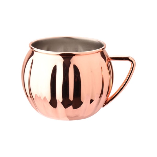 Stainless Steel Creative Plating Pumpkin Cocktail Bar KTV Moscow Mule Mugs Cup -700Ml Gold