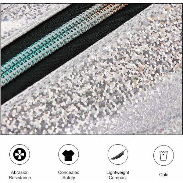 DENUOTOP Höftväska Liten Kvinnor Bältesväska Midjeväska Liten Konstläder Fanny Pack Flickor Sportväska Axelväska Midjeväska Löpning Vandring Semester Resa