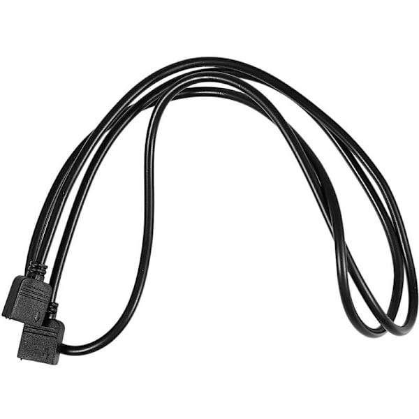 LED-linjat RGB 4-pin mustaan liittimeen jatkokaapeli 1M