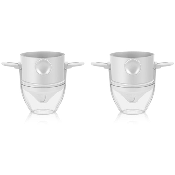 Bärbar kaffefilter hopfällbar droppkaffe tehållare häll över kopp kaffebryggare droppkaffe kaffefilter kaffetillbehör