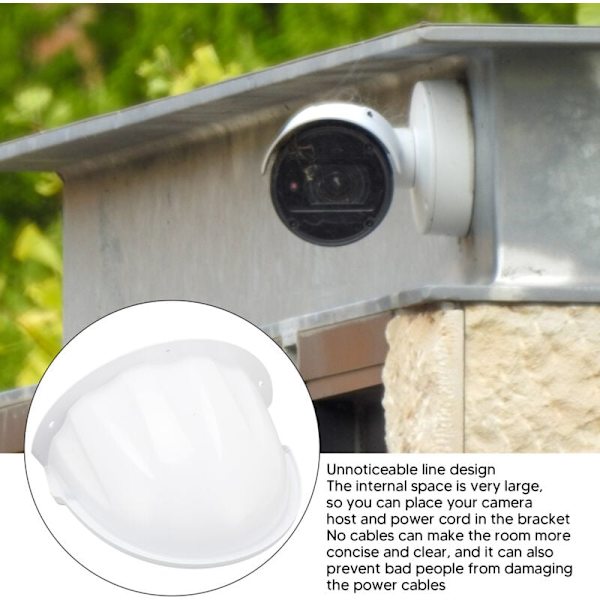 Skyddande hölje för CCTV-kamera, väderbeständigt, regnskydd för utomhuskamera