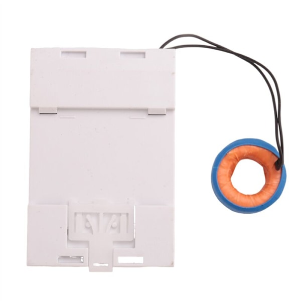 Digital enfas AC 40-300V 100A Din-skena 6 i 1 Voltmeter Ammeter Watt Kwh Frekvensmätare 110V (Extern CT)