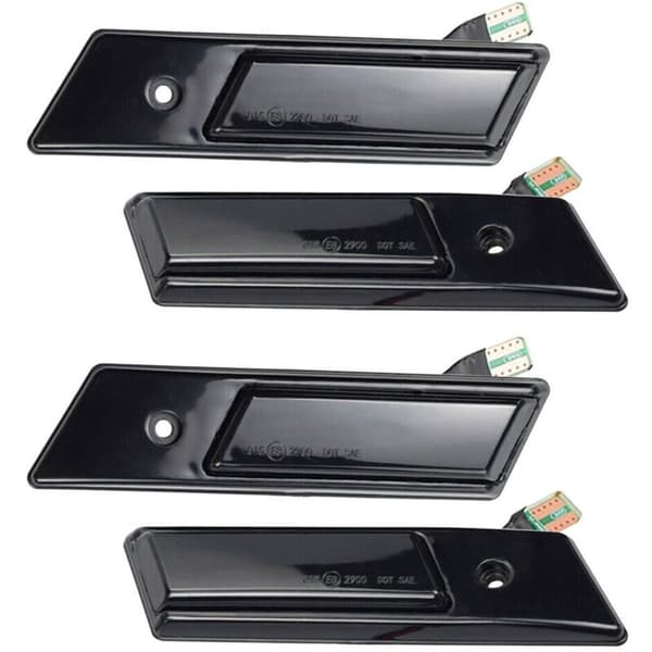 4x Side Blinklys for 3 5 7 Series E32 E34 E36 1990-1996 LED Sekvensiell Dynamisk Indikatorlampe