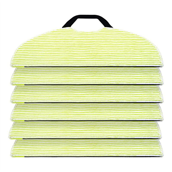 RV2610WA Ersättningsmoppdynor, 6-pack, för AV2610WA AI Ultra 2-i-1 Dammsugare