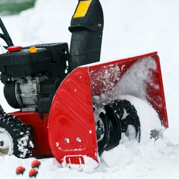 Snöslunga Primer Bulb Universal Yard Machine Snöslunga Bulb Ersätter, Snöplog Tillbehör，Tecumseh 570682A AV520 HMSK100 HMSK105（4 stycken）