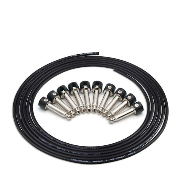 Loddekontakter Design Gitar Kabel DIY Gitar Pedal Patch Kabel Kit