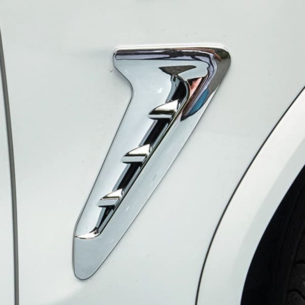 Bilsides Logo Sequin Mud Vent Trim Dæksel til X3 G01 2017 2018