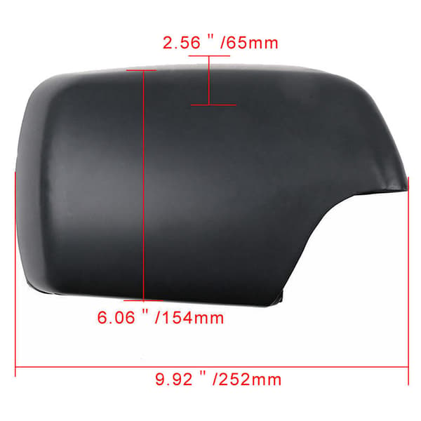 Høyre sidespeildeksel for E53 X5 2000 2001 2002 2003 2004 2005 2006 51168256322