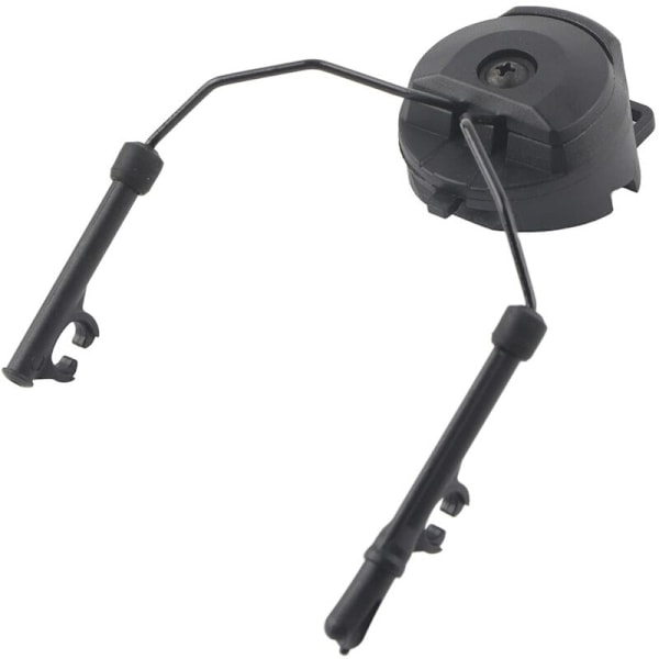 Earmor, Taktisk Hjelm Skinne Suspensjon Hjelm Brakett, 2 stk Plast + Stål Hjelm Bue Adapter Hjelm Brakett Jakt Ørepropper Venstre Og Høyre Side A