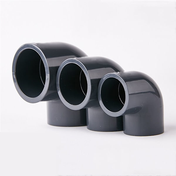 PVC-kulma 90° PVC-liitin 50mm - putkitarvike, DN40（2 kpl）