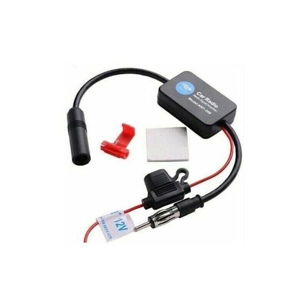 Bilradio Signalforsterker Stereo Booster 12V