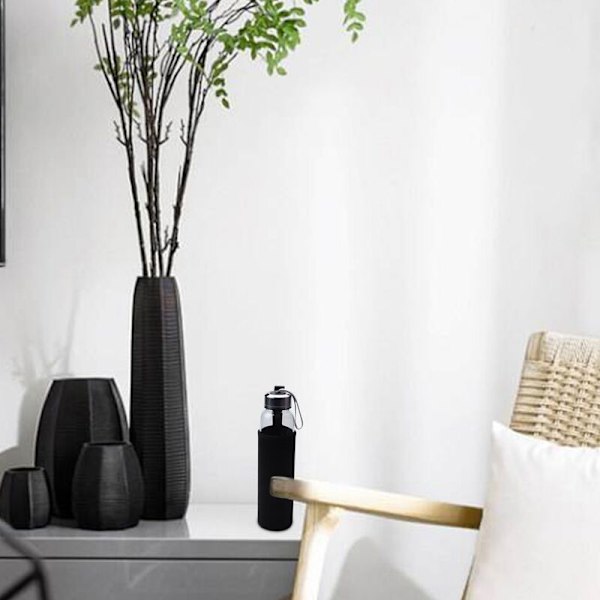 Kreativ krystal energisøjle naturlig krystal en kop glasflaske kop krystal glas helbredende flasker - krystal + en kop