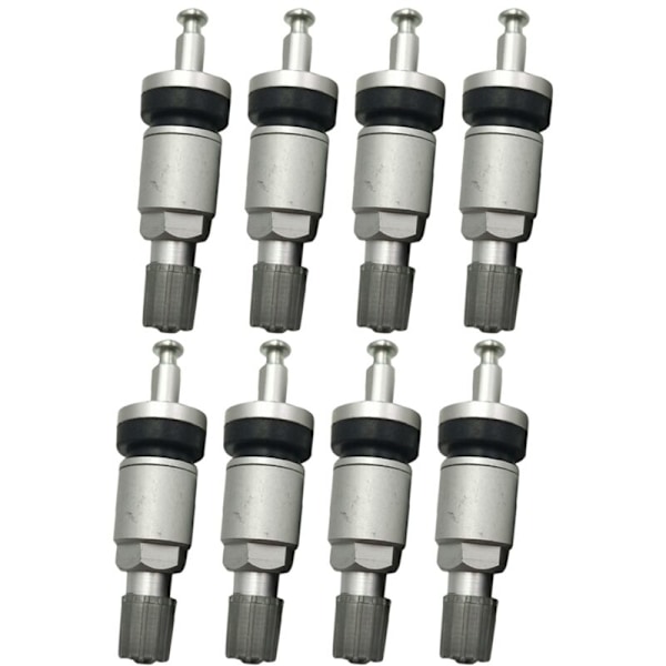 8 st TPMS-däckventiler för ventilsystem utan slang i aluminium, reparationsats för däcktrycksövervakningssensor