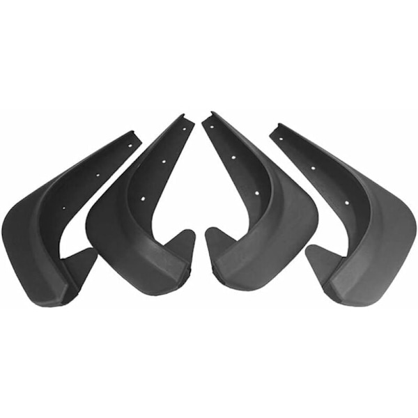 4 stk Universelle Bil Mudflaps, Slitasje- og Sprutbestandig