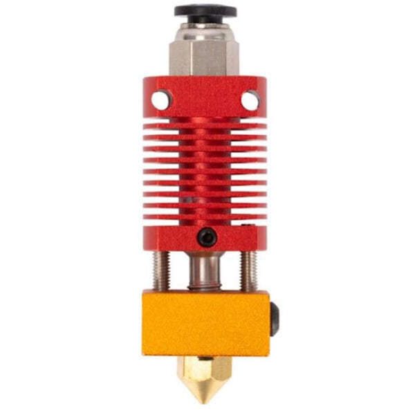Kit 3D-skrivare Metall J-Head Hotend Extrusion Hot End för Bowden Extruder Skrivardelar 12/24V
