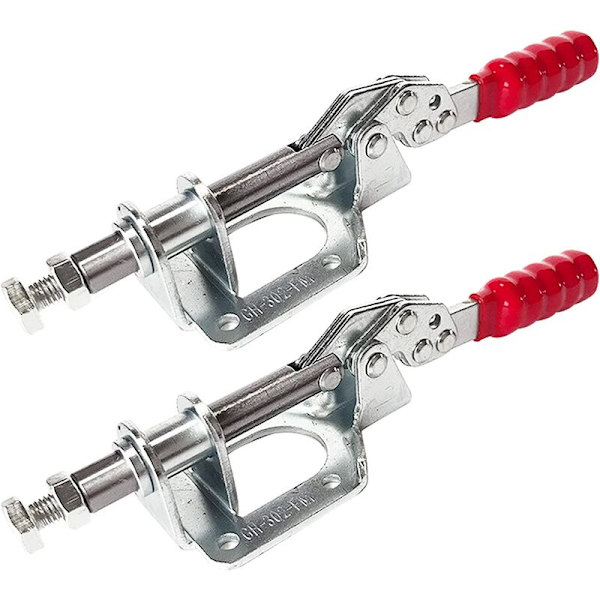 Svingklemmer, 2 stk. Hold Push Pull Action Håndværktøj Sving Håndværktøj Hurtig Udløsning Manuel Klemme Lukning Vandret Håndtag Klemme Hurtig Udløsning Stang