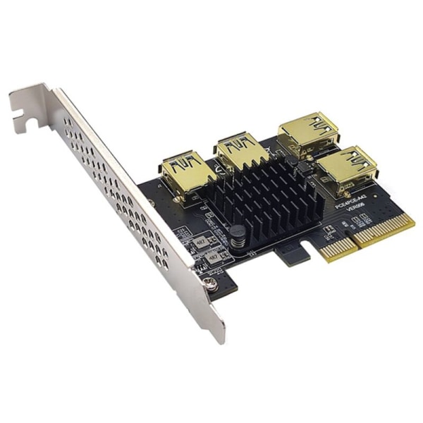 PCIE-nousukortti 1-4 laajennuskorttia X4 X16 grafiikkakaapelia sovittimet