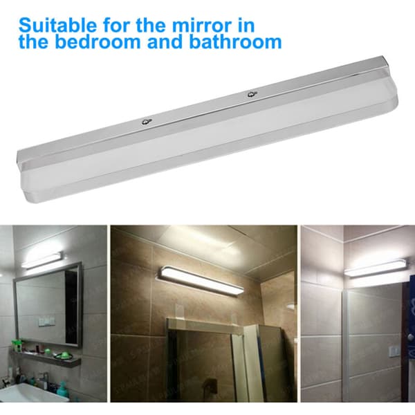 Baderomsspeil Vegglampe AC 86-265V (Hvit)