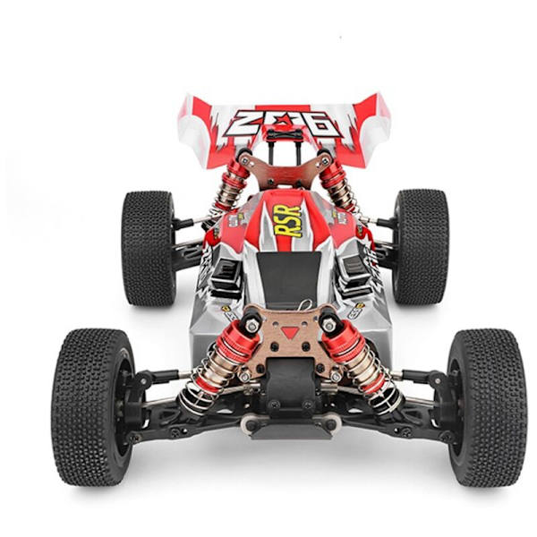 Styrblock Navbärare Set Tie Rod Servo Länkstång för 144001 144010 124016 124017 124019 RC Bil Reservdelar