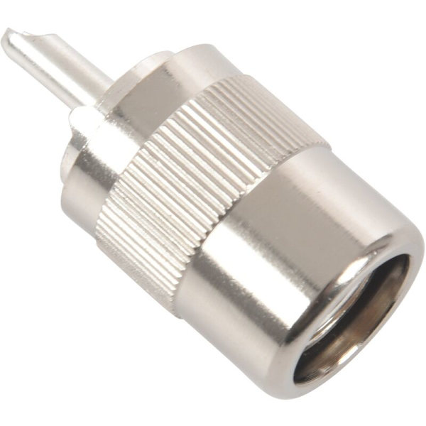 UHF PL259 SO239 -urosliitin, RFC400 RG8 RF -koaksiaaliliitin, hopea
